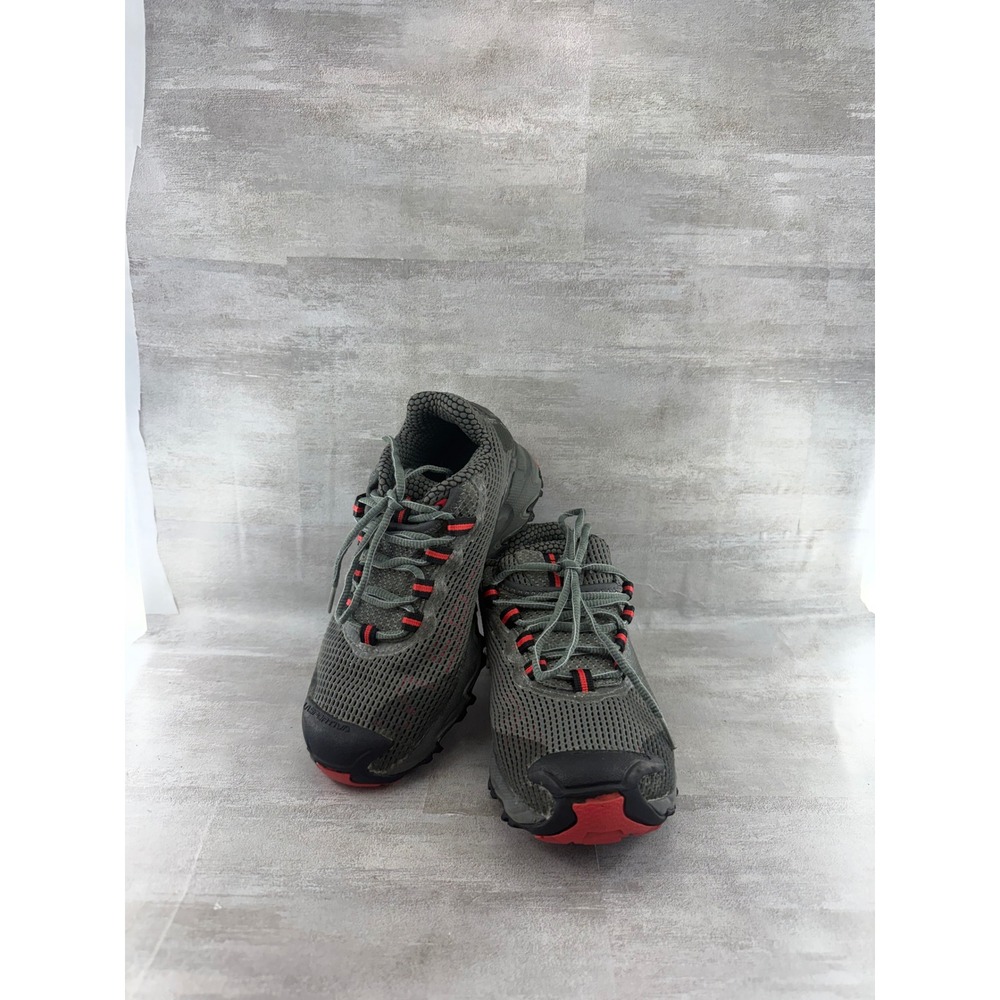 La Sportiva Wild Cat Women Sz 6 Grey Red Trail Running Shoes 2080-C Sneaker